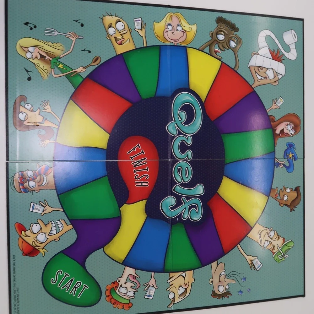 Quelf the Unpredictable Party & Pictionary Board Game Lot‎ of 2 Ages 8+